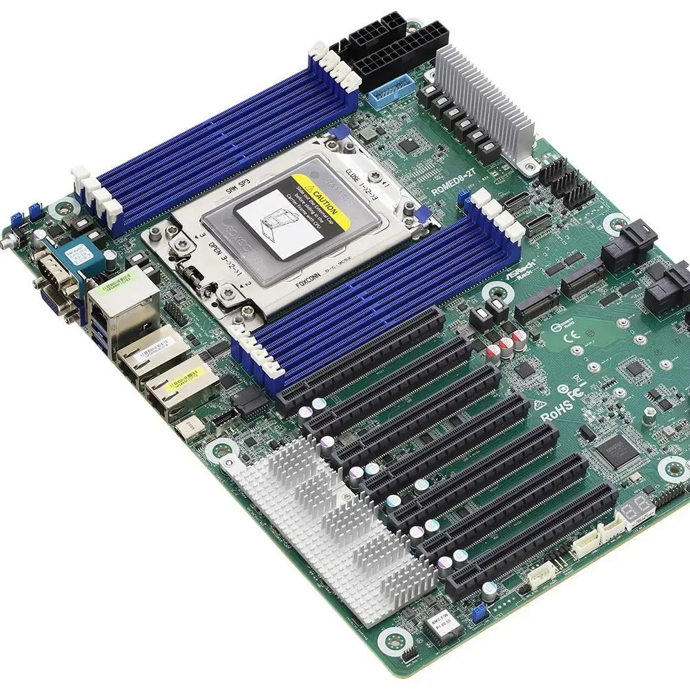 Dual Socket Sp3 Epyc Motherboard - Geschikt voor origineel ASRock Rack ROMED8-2T