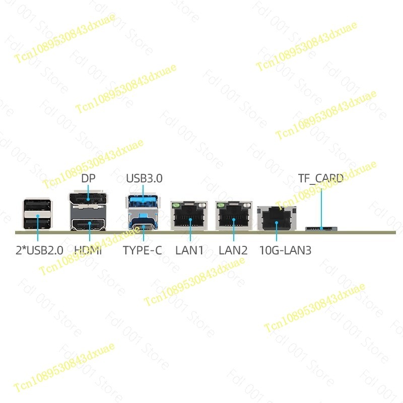 Mini Itx Dual 2.5G Nas Motherboard - Moederbord Dual 2.5G 10G SFP NAS