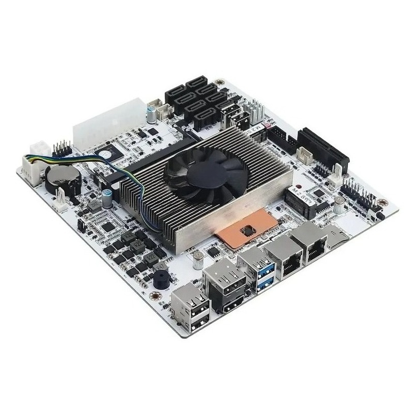 Mini Itx Dual 2.5G Nas Motherboard - Wit Mini-ITX M11 NAS-moederbord met ingebouwde