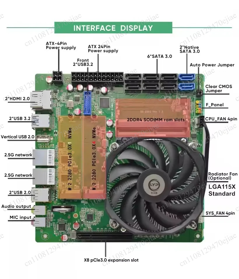 Topton AMD Ryzen 7 5800H/5825U - Mini Itx Dual 2.5G Nas Motherboard recensie en prijs