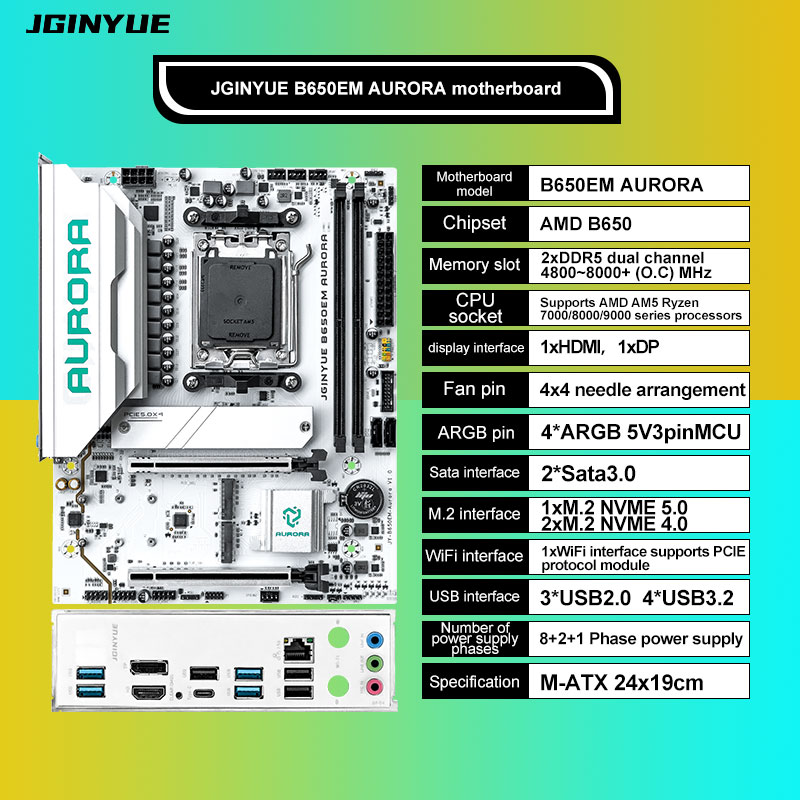 Gaming B650 MATX AMD AM5 DDR5  - Am5 Micro Atx Pcie 5.0 Motherboard recensie en prijs