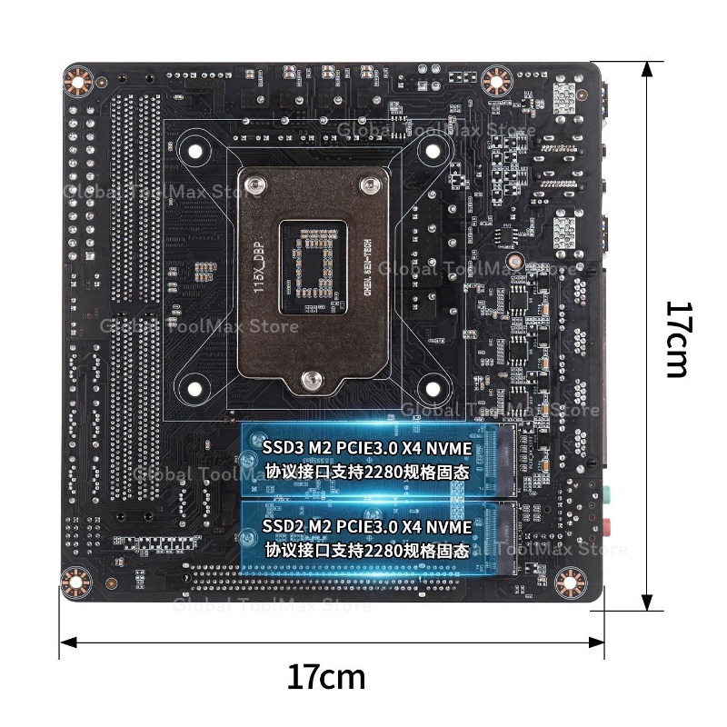 Mini ITX Moederbord C246 LGA11 - Mini Itx Dual 2.5G Nas Motherboard recensie en prijs