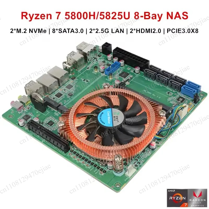 Topton AMD Ryzen 7 5800H/5825U - Mini Itx Dual 2.5G Nas Motherboard recensie en prijs