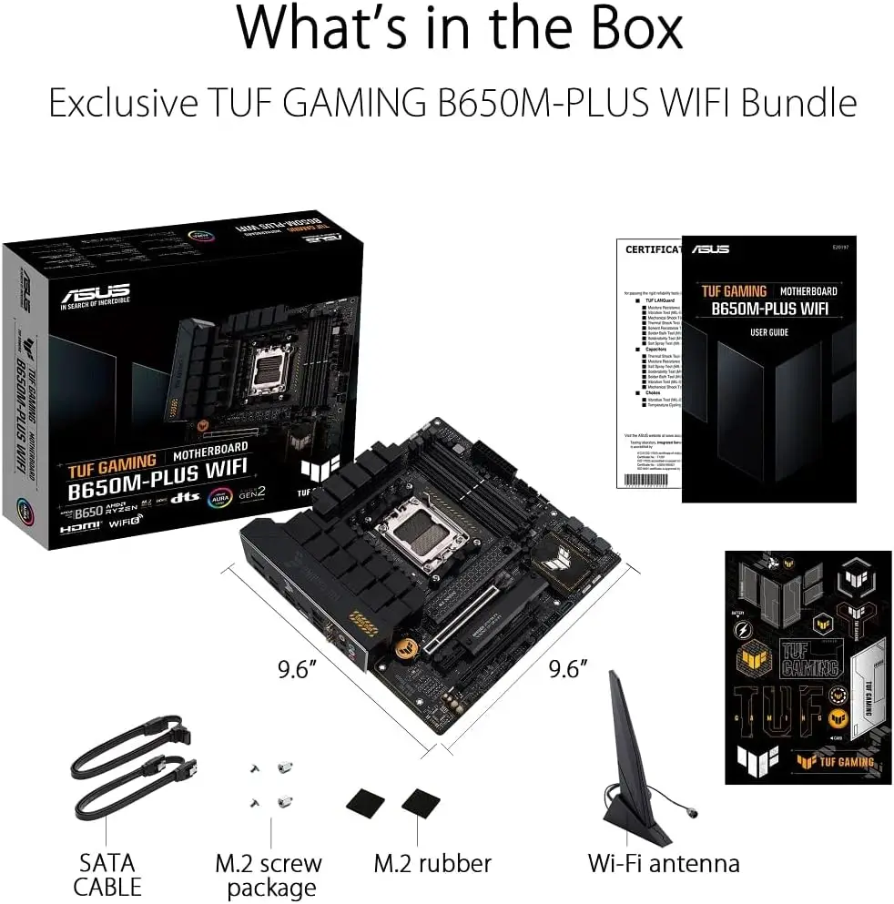 ASUS TUF GAMING B650M PLUS WIF - X870E Atx Motherboard recensie en prijs