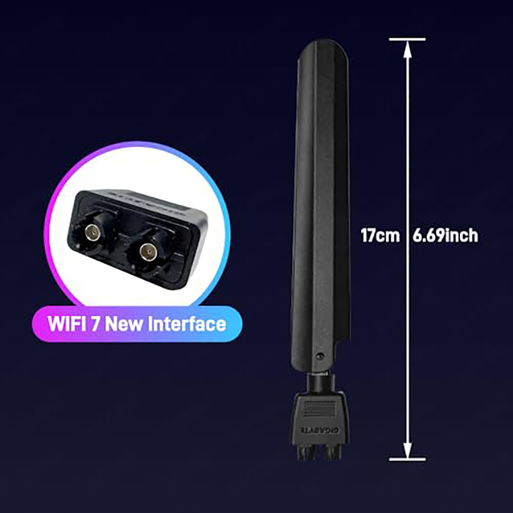 EZ-Plug WIFI 7 Antenne Voor GI - Z890 Wi-Fi 7 Motherboard recensie en prijs