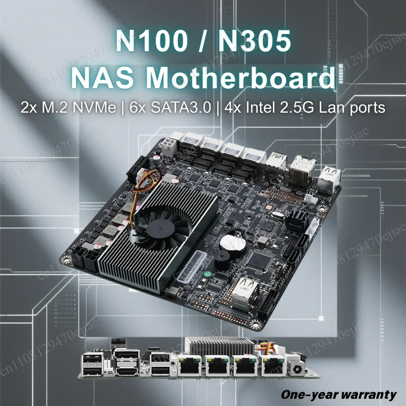 N100 Mini ITX NAS moederbord D - Mini Itx Dual 2.5G Nas Motherboard recensie en prijs
