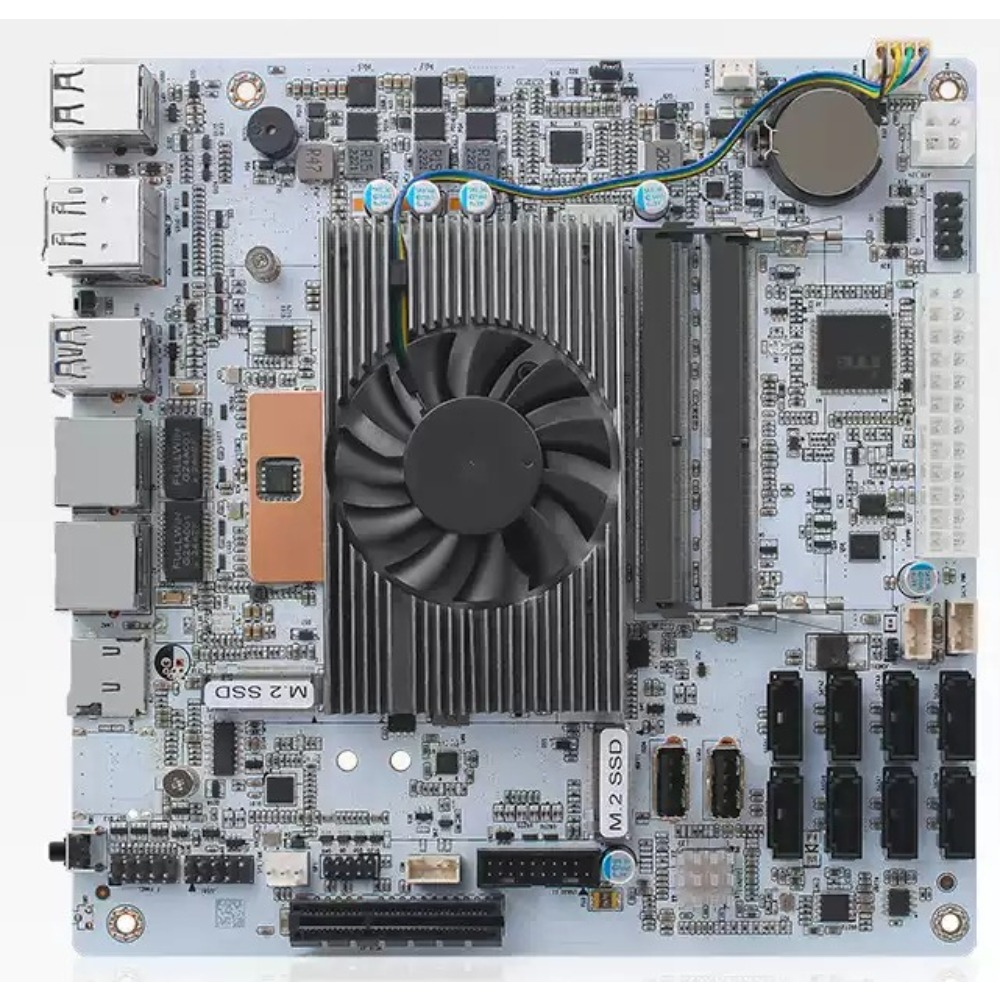 Mini-ITX Wit M11 NAS Moederbor - Mini Itx Dual 2.5G Nas Motherboard recensie en prijs