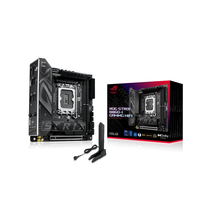 2025 ROG STRIX B860-I GAMING W - Lga1851 Gaming Motherboard recensie en prijs