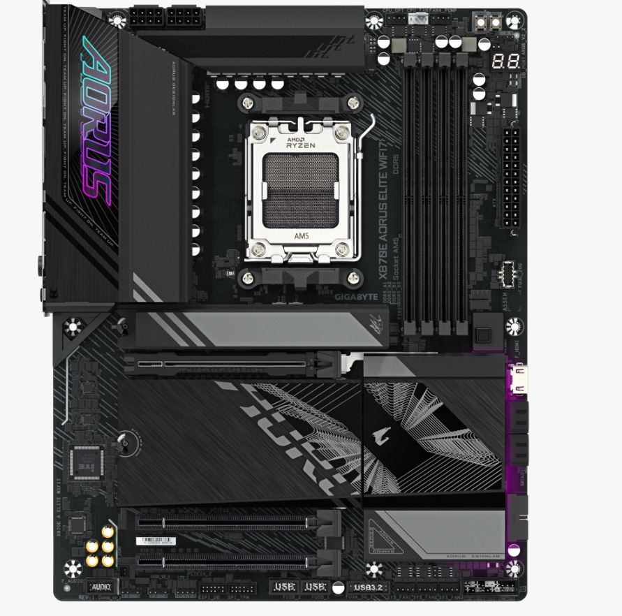GIGABYTE X870E AORUS ELITE WIF - X870E Atx Motherboard recensie en prijs